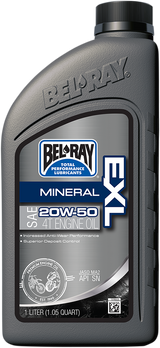 BEL-RAY EXL 4T Mineral Oil - 20W-50 - 1L 99100-B1LW