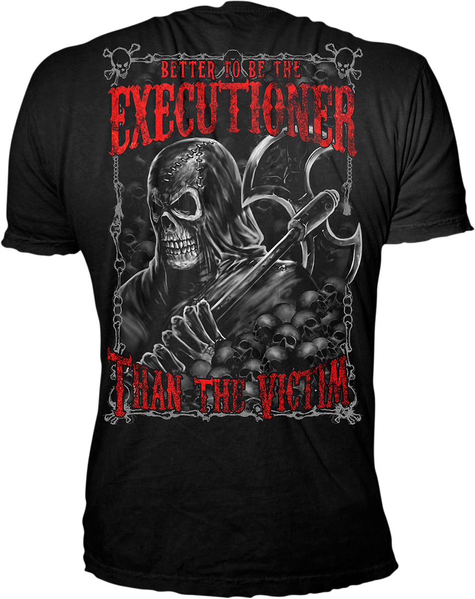 LETHAL THREAT Executioner T-Shirt - Black - Medium LT20738M