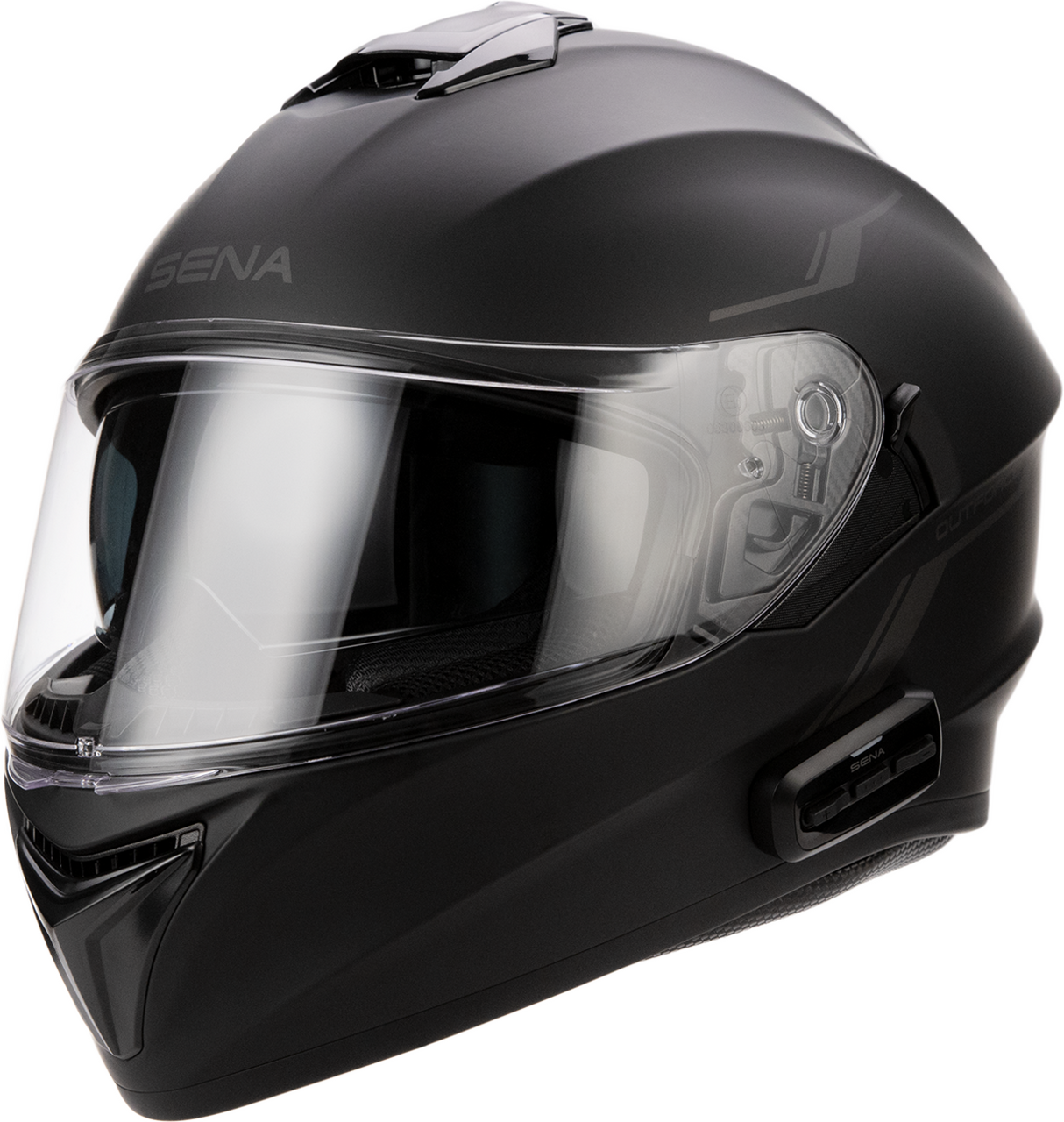 SENA OutForce Helmet - Matte Black - Large OUTFORCE-MB00L