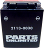 Parts Unlimited Agm Battery - Ytx14ahbs .798l Ctx14ah-Bs