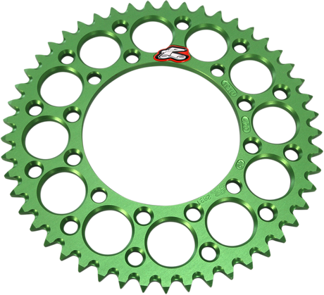 RENTHAL Sprocket - Kawasaki - Green - 49 Tooth 191U-420-49GEGN