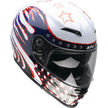 Z1R Jackal Helmet - Patriot - Red/White/Blue - 2XL 0101-15417