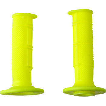 Domino Victor Half Waffle Grips - Fluorescent Yellow  1150.82.50.06