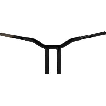 LA CHOPPERS Handlebar - One-Piece Kage Fighter - Pullback - 10" x 1-1/4" - Black  Glide 2024   LA-7369-10B