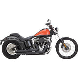 VANCE & HINES Big Shots Staggered Exhaust System - Matte Black 47959