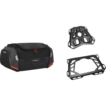 SW-MOTECH Rackpack Tail Bag System - Black - Suzuki VStrom '14-'24 GPT.05.440.30001