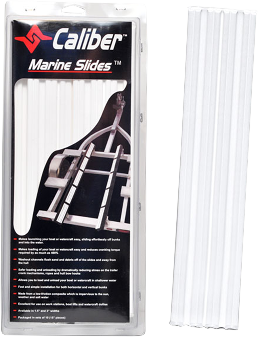 CALIBER Glide - 1.5" x 15" - White 23031