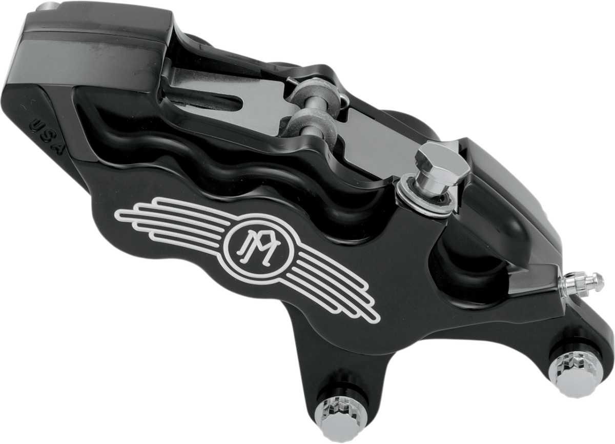 PERFORMANCE MACHINE (PM) 6 Piston Caliper - 13" - Right - Contrast Cut 0051-2918-BM