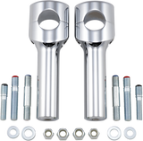 DRAG SPECIALTIES Risers - Big Buffalo - 6" - Chrome 0602-0470