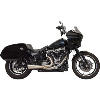 BASSANI XHAUST 2-into-1 Ripper Exhaust System with Megaphone Muffler - Stainless - 49-State - M8 Softail 1S79SSE
