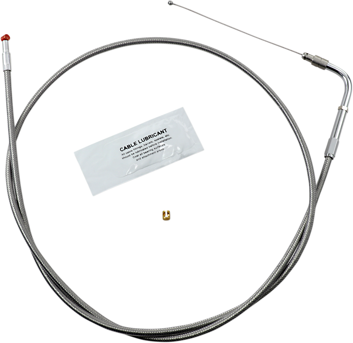 BARNETT Throttle Cable - +10" - Stainless Steel 102-30-30018-10