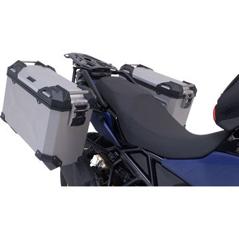 SW-MOTECH TRAX ADV Aluminum Case System - Silver - Suzuki V-Strom 800 '23-'24 KFT.05.845.70000/S