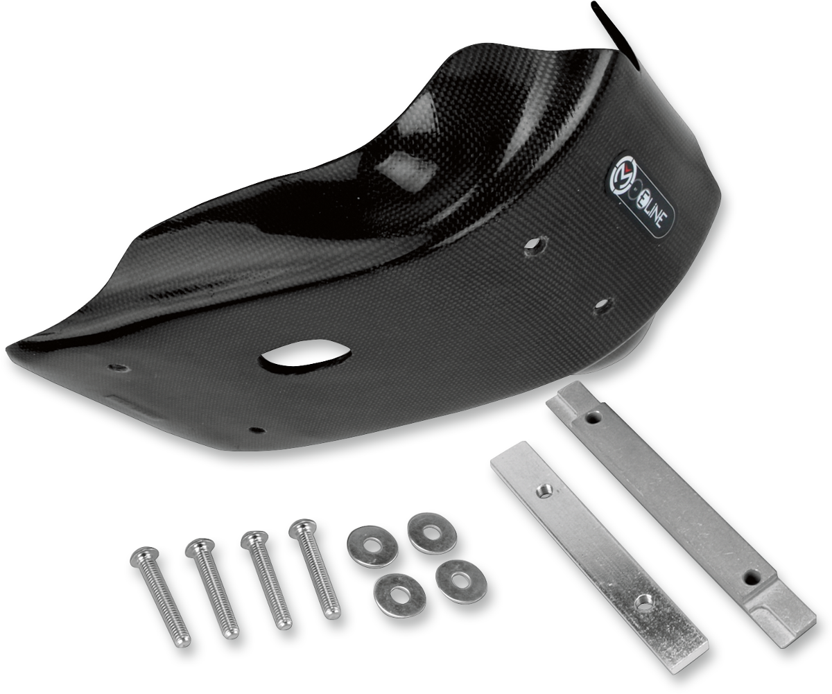 MOOSE RACING Carbon Fiber Skid Plate - CR250 HSP25002