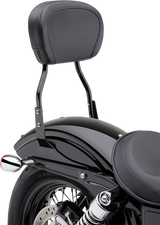 COBRA Round Sissy Bar - Standard - Black - Softail 602-1301B