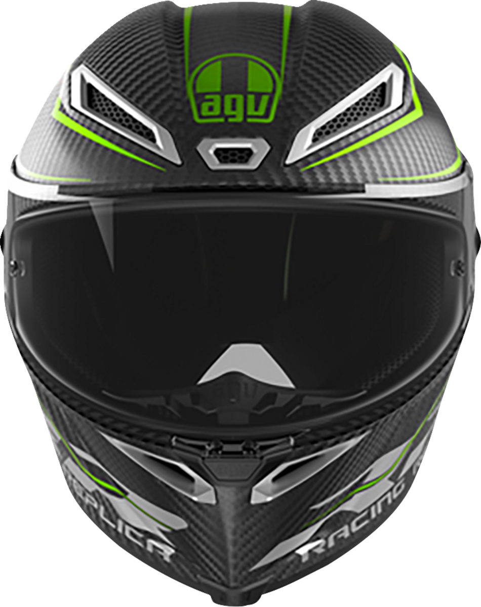 AGV Pista GP RR Helmet - Performante - Carbon/Lime - 2XL 2118356002-018-XXL