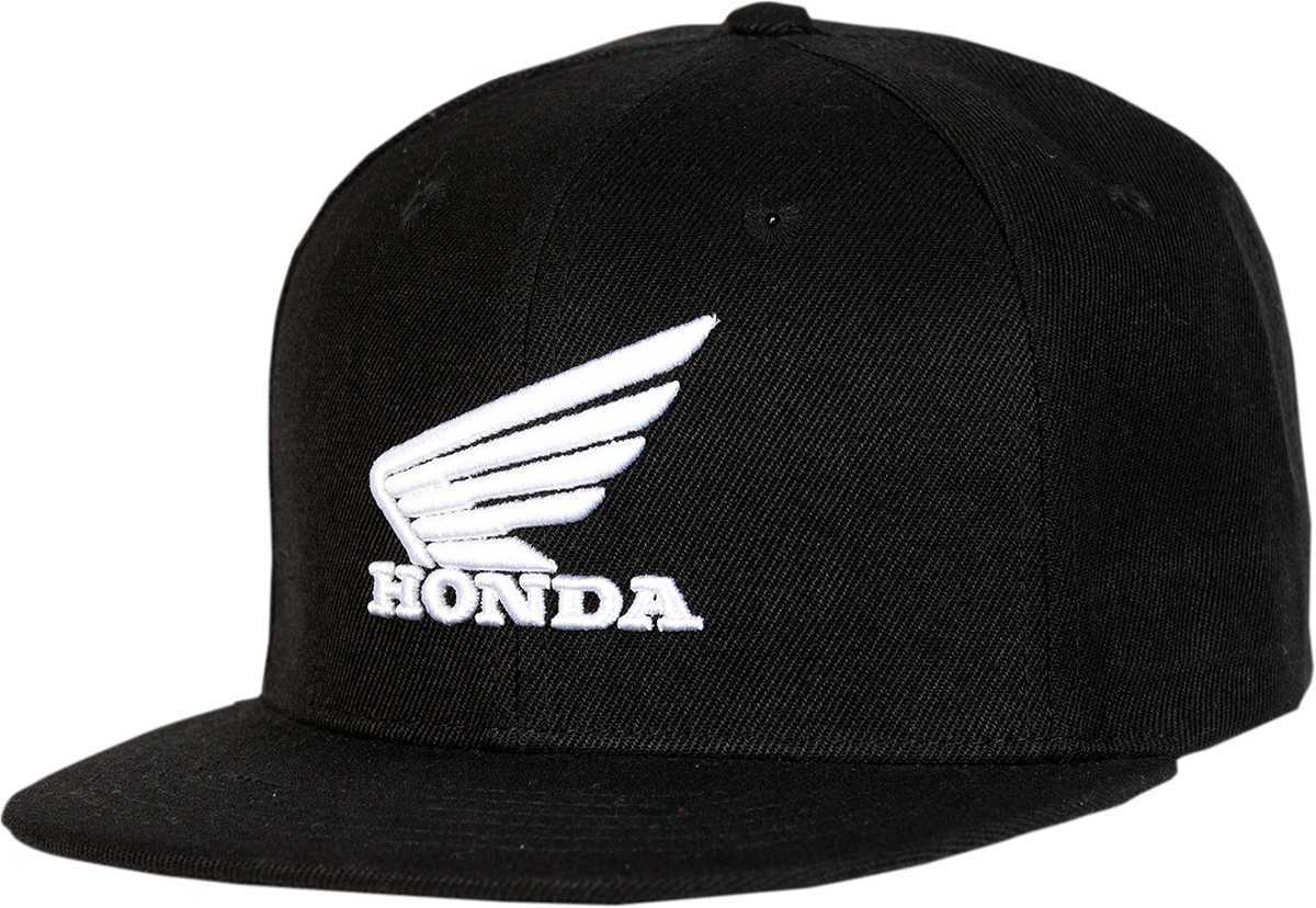 D'COR VISUALS Honda Wing II Hat - Black - One Size 70-127-1