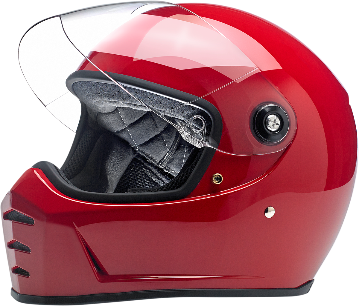 BILTWELL Lane Splitter Helmet - Gloss Blood Red - 2XL 1004-837-106