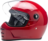 BILTWELL Lane Splitter Helmet - Gloss Blood Red - XS 1004-837-101