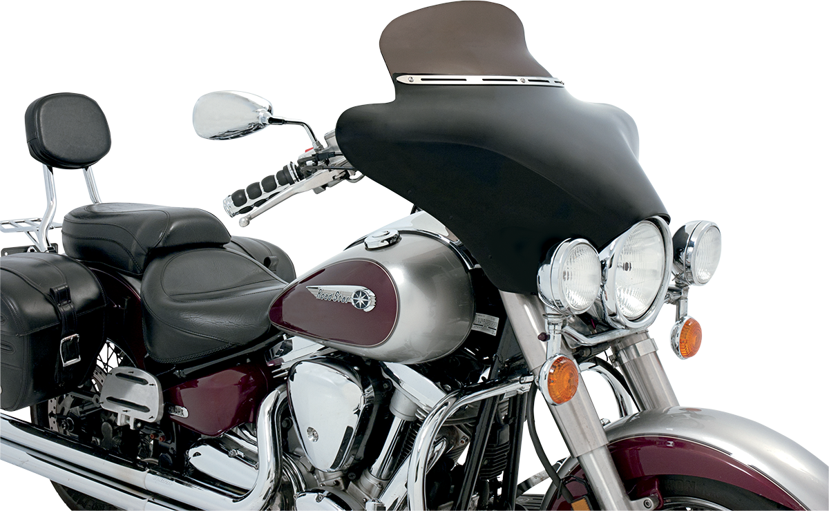 MEMPHIS SHADES Fairing Windshield Trim - Stainless Steel - Slotted - Slim MEM0923