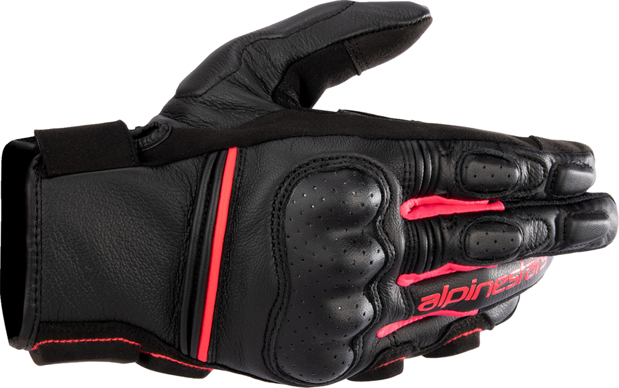 ALPINESTARS Women Stella Phenom Gloves - Black/Diva Pink - Large 3591723-1839-L