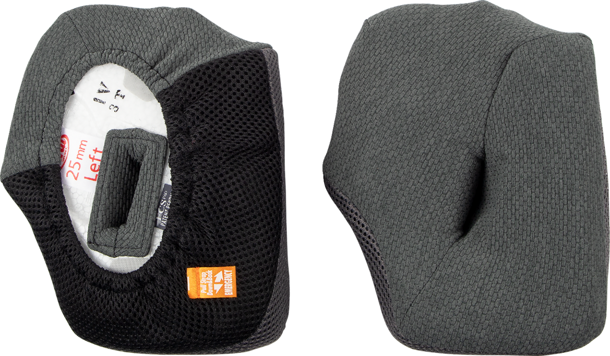 ARAI VX-Pro4 Cheek Pads - Gray - 25 mm 05-5418