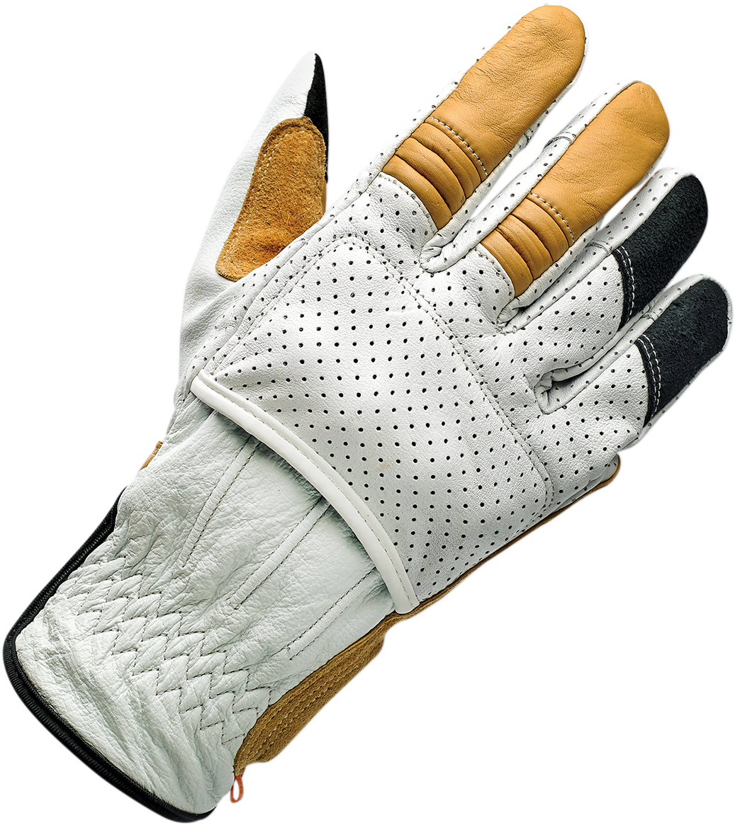 BILTWELL Borrego Gloves - Cement - Medium 1506-0409-303