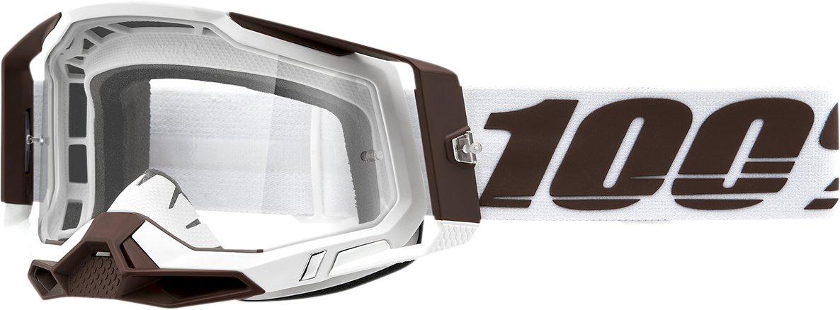 100% Racecraft 2 Goggles - Snowbird - Clear 50009-00007