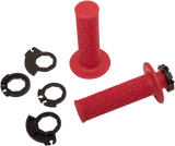 MOOSE RACING Grips - Lock-On - Red/Gold B36MRR-D