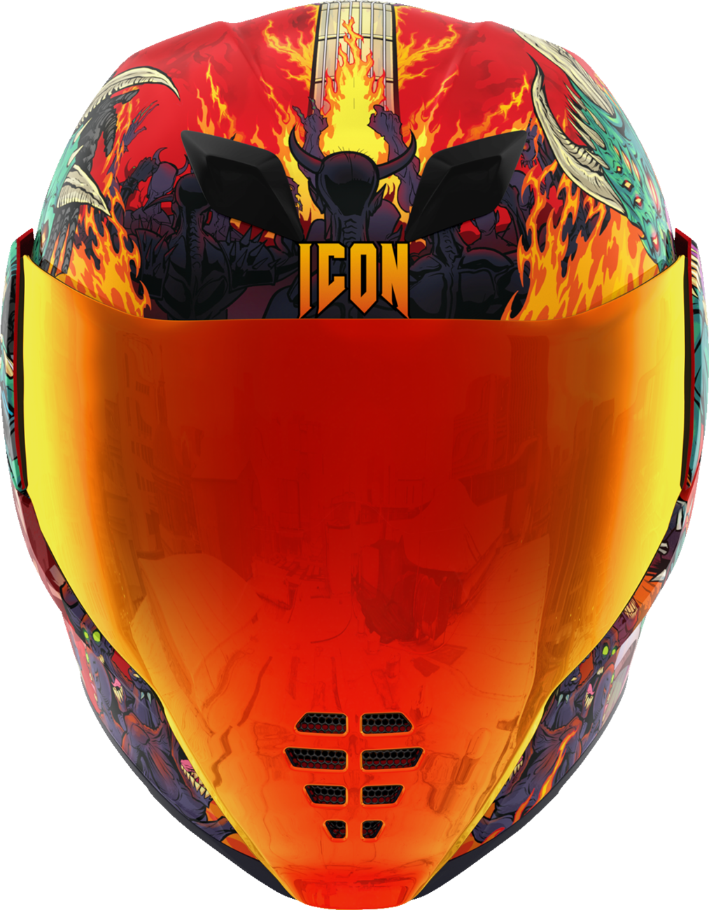 ICON Airflite™ Helmet - Blegh - MIPS® - Red - Medium 0101-16922