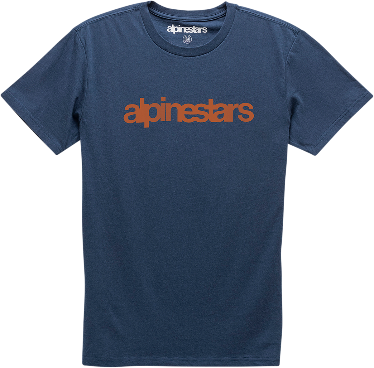 ALPINESTARS Heritage Word T-Shirt - Navy/Red - 2XL 12107300670302X