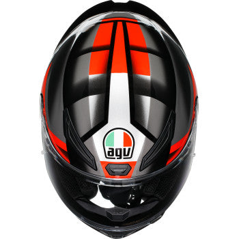 AGV K1 S Helmet - Fastlap - Black/Gray/Red - Small 2118394018064S