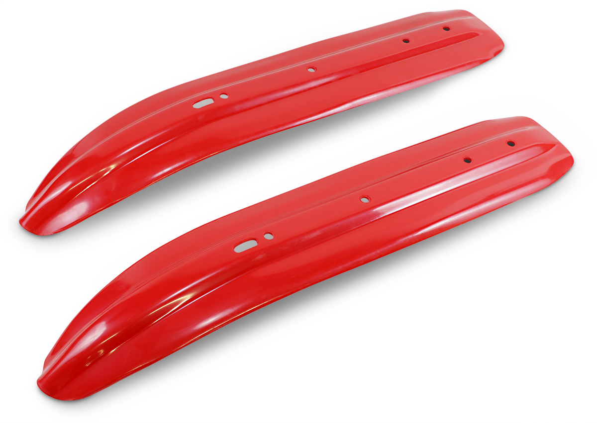 SNO STUFF Ski Skin - Red - Pair 501-600-82