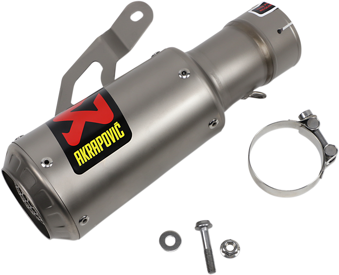 AKRAPOVIC Titanium Slip-On Line Muffler S1000R / S1000RR 2020- 2025 S-B10SO11-CBT 1811-3739