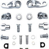 DRAG SPECIALTIES Passenger Peg Mount - Adjustable - Chrome 1620-2512