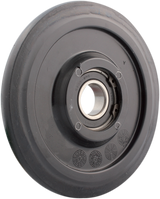 KIMPEX Idler Wheel with Bearing 6205-2RS - Without Insert - Black - Group 7 - 6.38" OD x 1" ID 298933