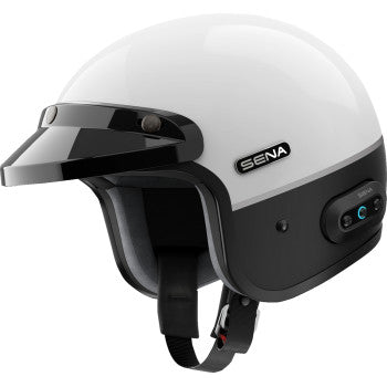 SENA Surge Mesh Helmet - Gloss White - Small SURGE-GWMB00S3