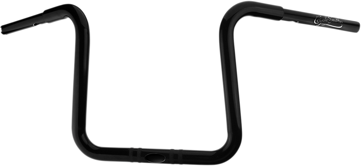 CYCLESMITHS Handlebar - California Ape - 12" - TBW - Heated Grips - Black 113CA12NS14BPH