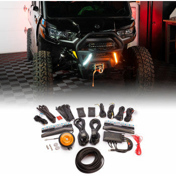 RAVEK Turn Signal Kit - Amber - White Running Lights - Maverick X3 65-303