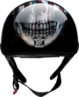 Z1R Vagrant Helmet - USA Skull - Black - Large 0103-1310