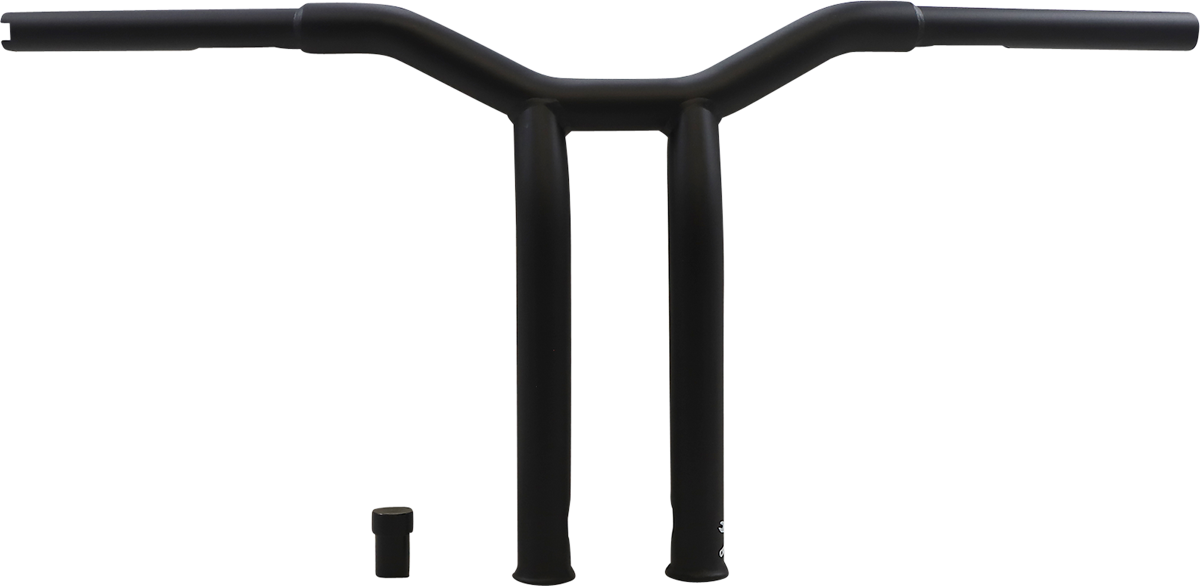 BURLY BRAND Handlebar - Dominator - Raked - 12" - Matte Black B12-6052SB