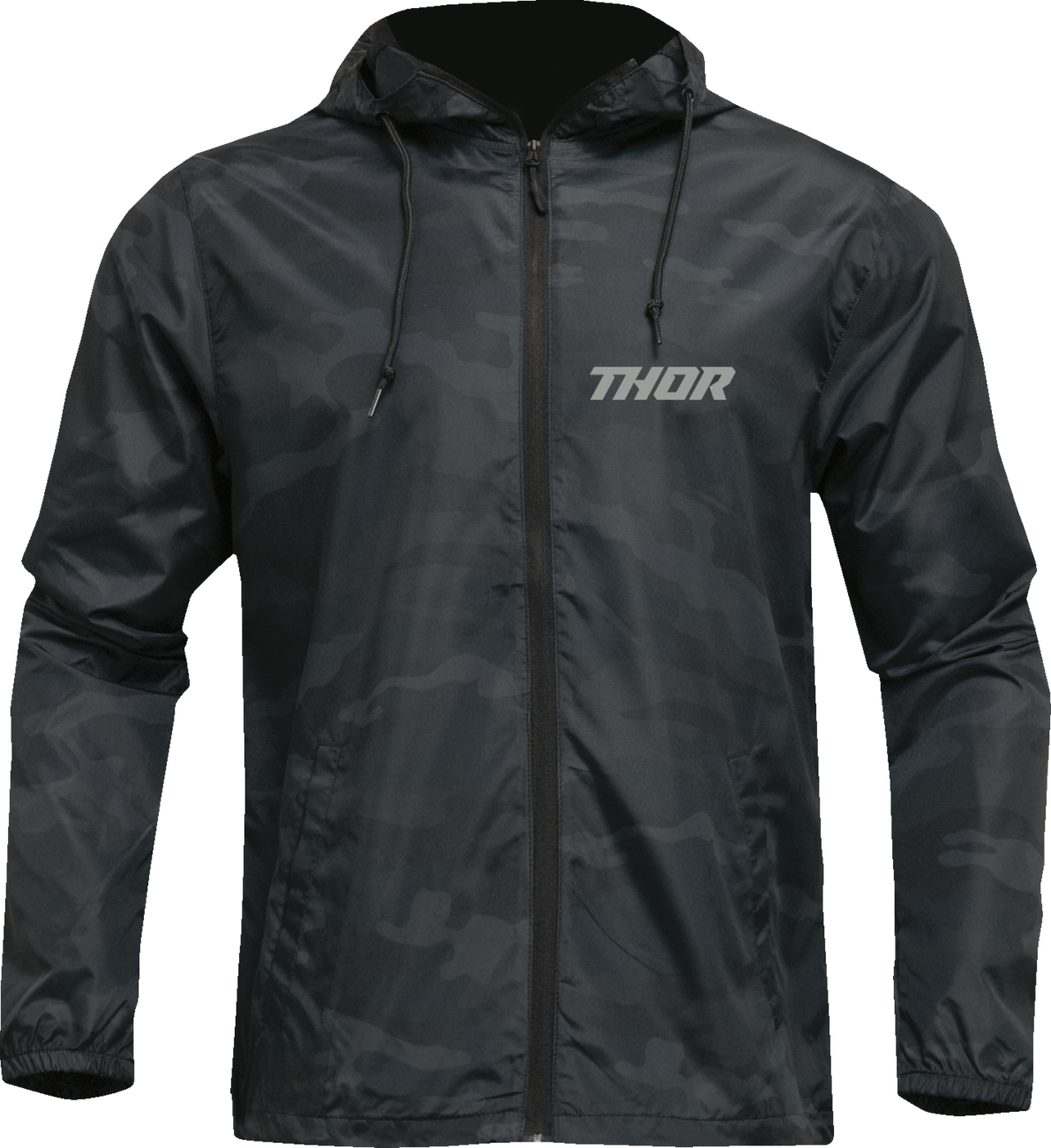 THOR Caliber Windbreaker - Black - XL 3001-1448