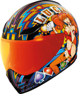 ICON Domain™ Helmet - Lucky Lid 4 - Red - Medium 0101-14953