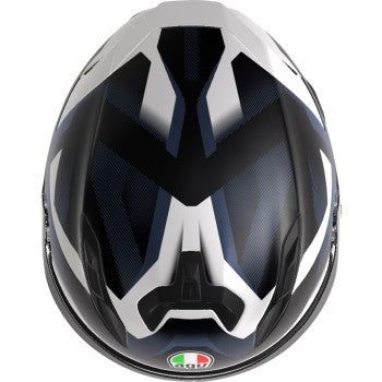 AGV Helmet K7 Glimpse Matte Black/White Lg 2118399004-016-L