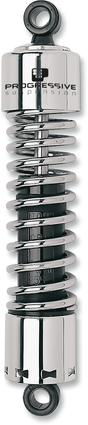 PROGRESSIVE SUSPENSION 412 Series Shock - 11.5" - Heavy Duty - Chrome - H-D 412-4011C