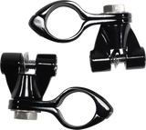 CIRO Pinless Clevis Clamp - Black 60022