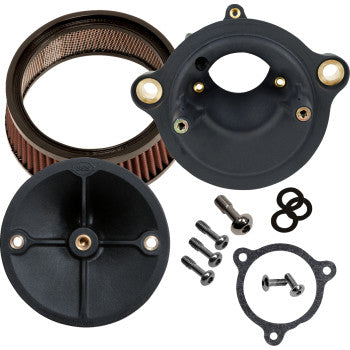 S&S CYCLE Stealth Air Cleaner Kit - No Cover - M8 Touring 2023-2024  170-0803