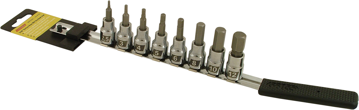 CRUZTOOLS Hex Socket Set - Metric ME38HBS