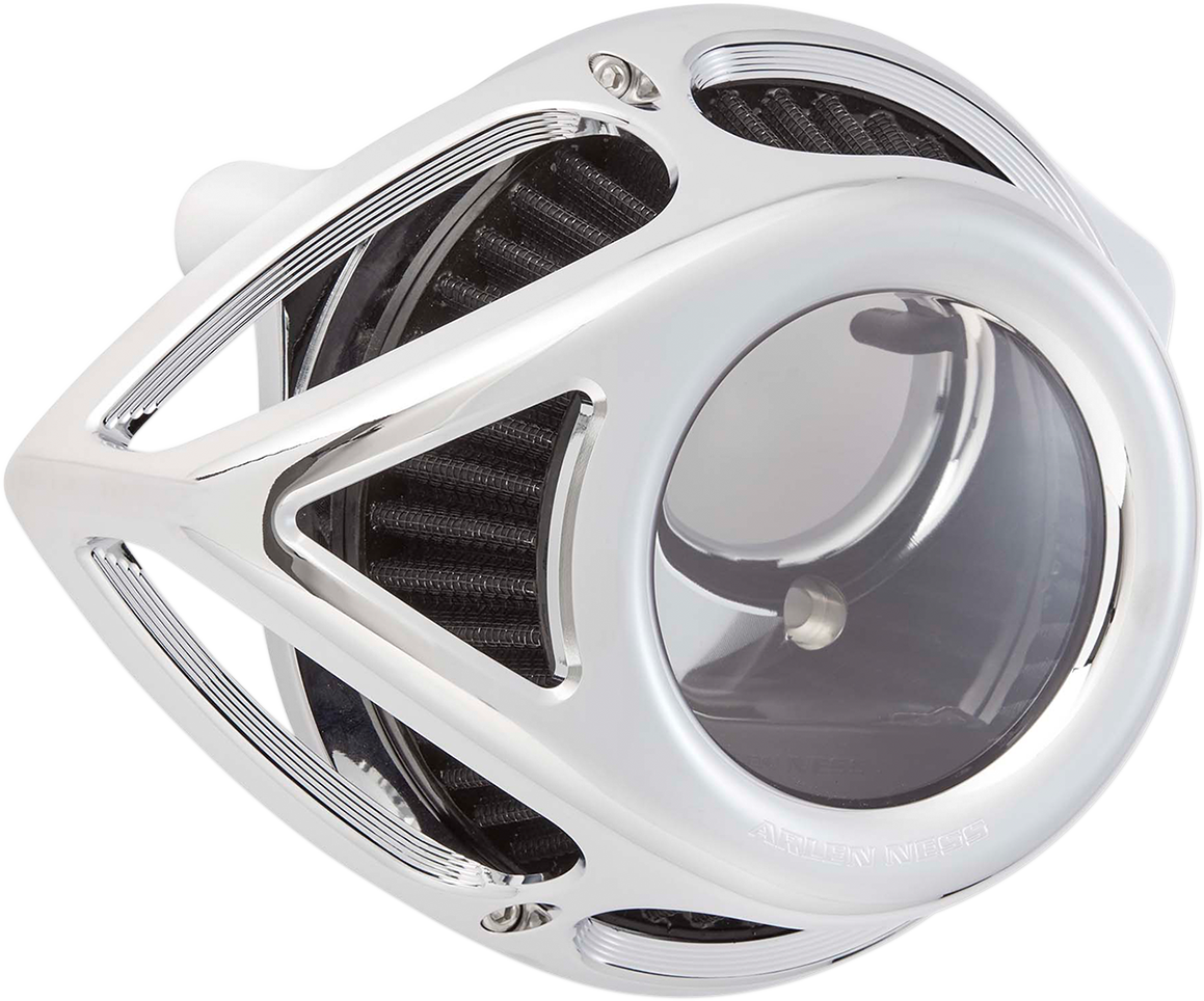 ARLEN NESS Clear Tear Air Cleaner - Chrome - Twin Cam 18-978