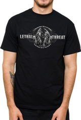 LETHAL THREAT Party with the Sinners T-Shirt - Black - Large LT20905L