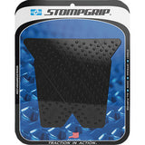 STOMPGRIP Traction Pad Tank Grips - Volcano - Black - KLR 650 55-10-0060-6B